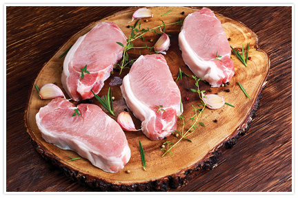 Caraluzzi's Pure Pork Boneless Center Pork Chops