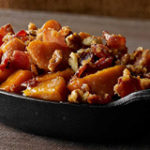 Candied Bacon Sweet Potatoes