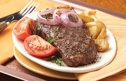 Mediterranean Grilled NY Strip Steak