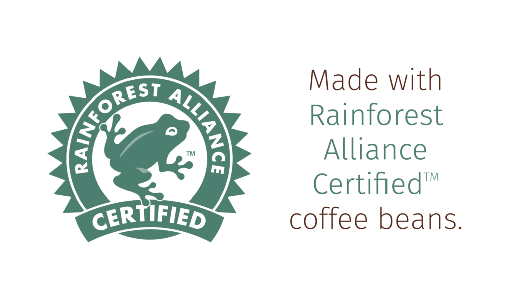 Rainforest Alliance Logo - Made with Rainforest Alliance Certified Coffee Beans