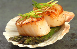 Stir-Fry with Scallops and Asparagus