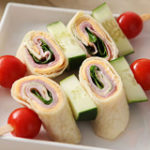 Fun Sandwich Skewers great for school lunches