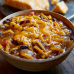 Barbecue Bean and Cheese Chili