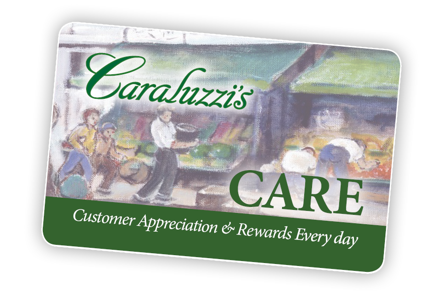 Caraluzzis Care Card Large Caraluzzi's CARE Card