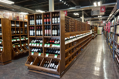 Caraluzzi's Wine & Spirits offers an impressive selection of wines.