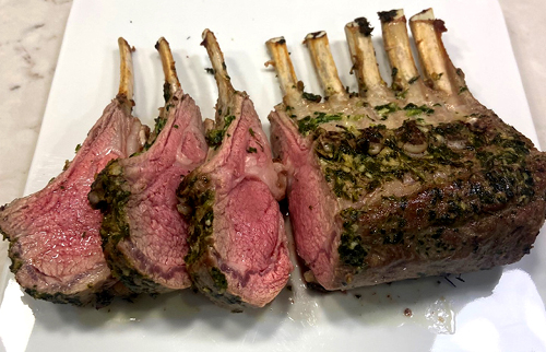 Roasted Rack of Lamb