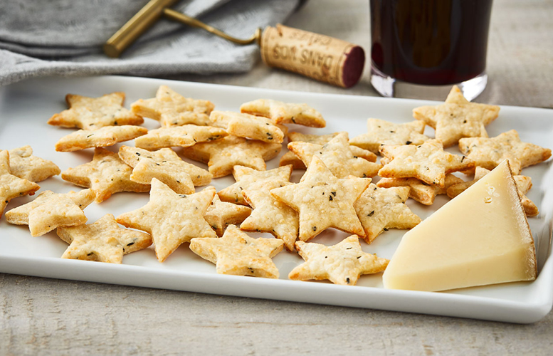 Alpine Style Cheese Crackers