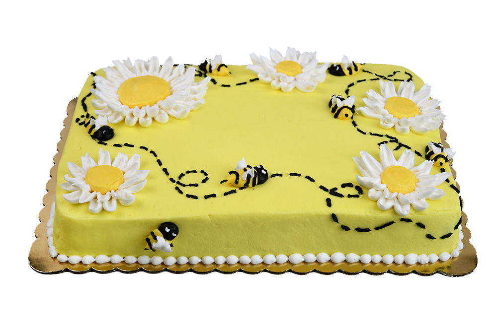 Bee Sheet Cake