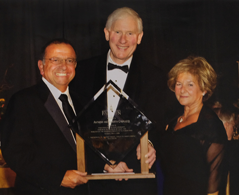 Anthony Jr. and Roberta Caraluzzi Honorees, University Ball, May 3, 2017