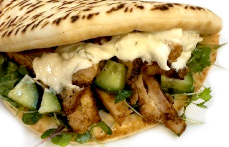 Mediterranean Chicken Wrap