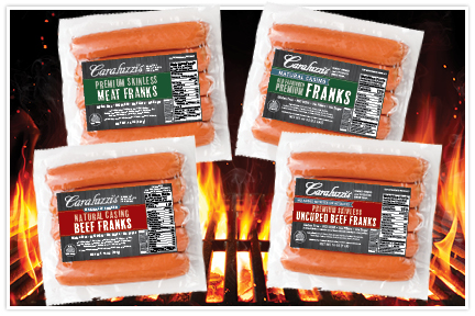 Private Label Images for Website Franks Caraluzzi's Hot Dogs