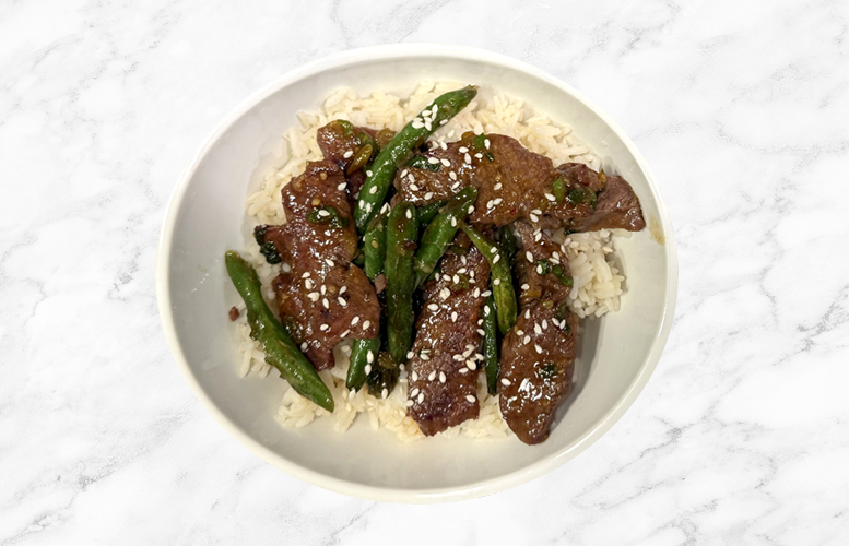 Soy Glazed Flat Iron Steak