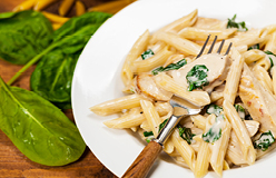 Spinach Chicken Alfredo