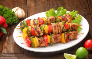 Grilled Chicken Kabobs