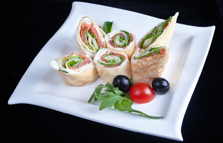 Smoked Salmon Pinwheels