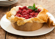 Brie Phyllo Torte