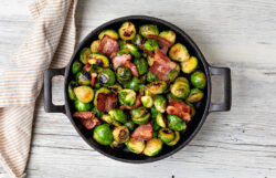 Roasted Brussels Sprouts with Bacon