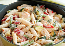 Creamy Pasta Primavera