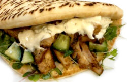 Mediterranean Chicken Wrap