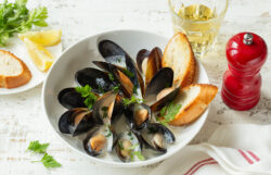 Cooked Mussels